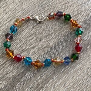 Vibrant Multicolor Beaded Bracelet